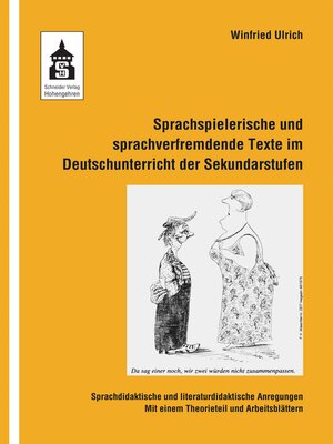 cover image of Sprachspielerische und sprachverfremdende Texte im Deutschunterricht der Sekundarstufen